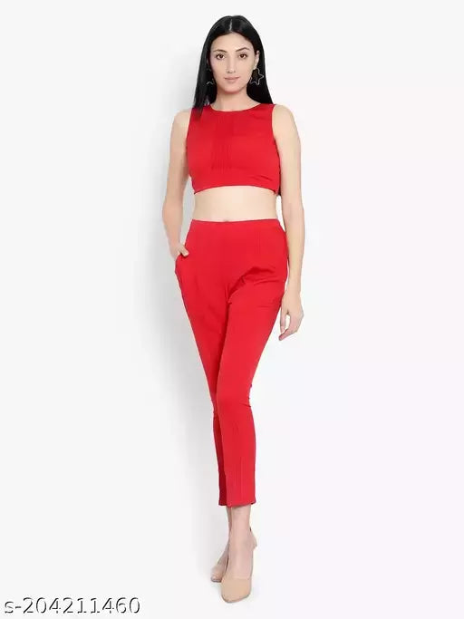 Trendy Retro Women Top & Bottom Sets