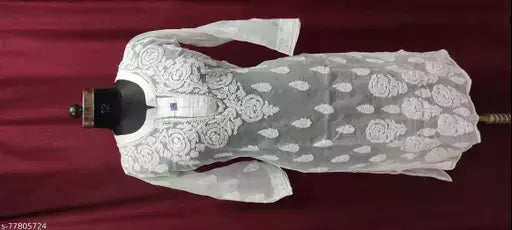 Rose Daaman Boota Kurti.
