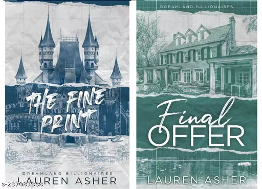 Lauren Asher 2 Books Set: Fine Print & Final Offer (English  Paperback)