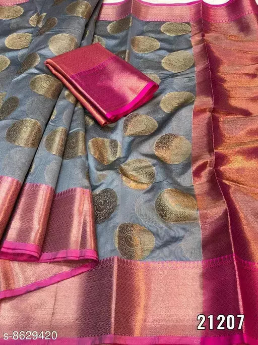 Stylish Banarasi Silk Saree