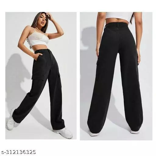 SAANU'S FASHION - STYLISH SIX POCKETS DENIM JEANS FOR GIRLS & WOMEN