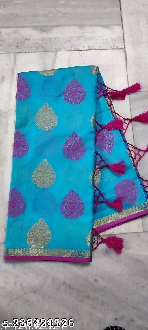 Soft Linen Saree