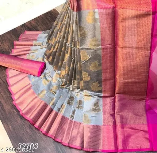 Soft Banarasi Silk Saree