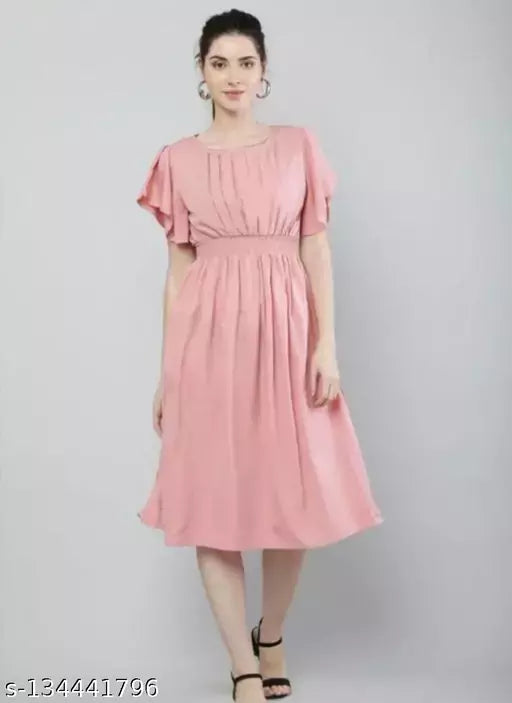 ravishing stylish one piece middi dress