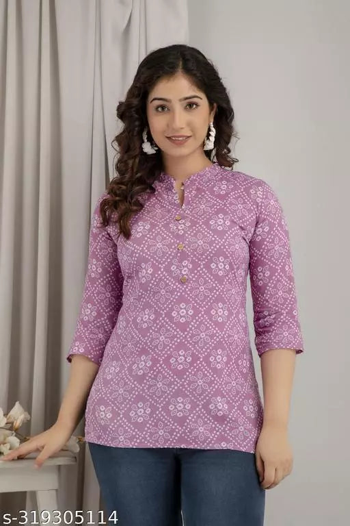 Mialo fashion short kurti for women.