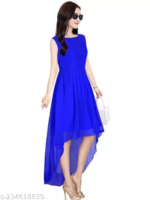 Womens Georgette Western Dress