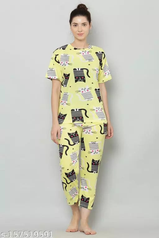 Stylish  Fabulous Women Nightsuit