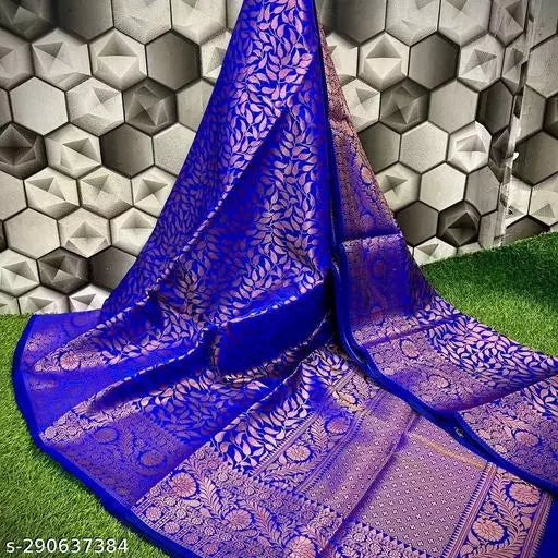 Banarasi Copper Saree