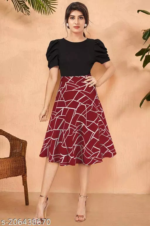 Women"s Printed Dress