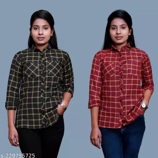 COTTON SHIRTS FOR GIRLS AND WOMEN