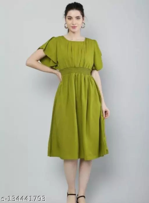 ravishing stylish one piece middi dress