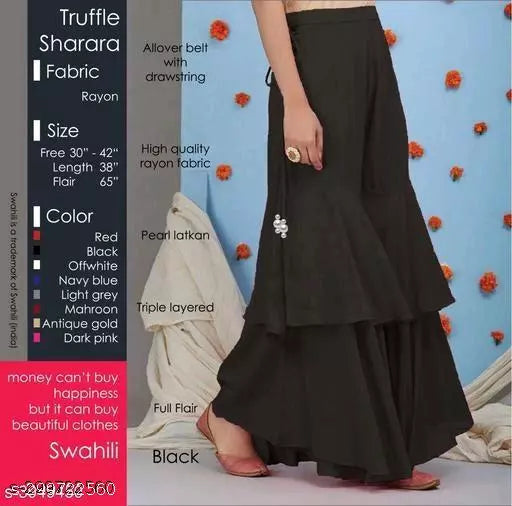 Stylish swahili brand Din  sharara