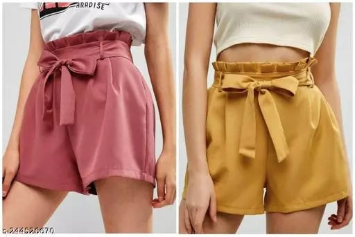 Fancy Feminine Women Shorts
