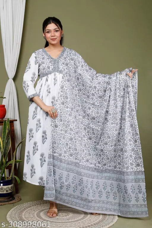 Swasti Woman Kurta set- Cotton kurta set
