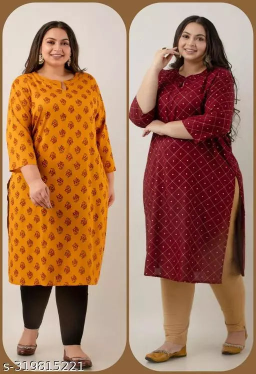 Stylish and Comfortable Plus-Size Kurti for Women