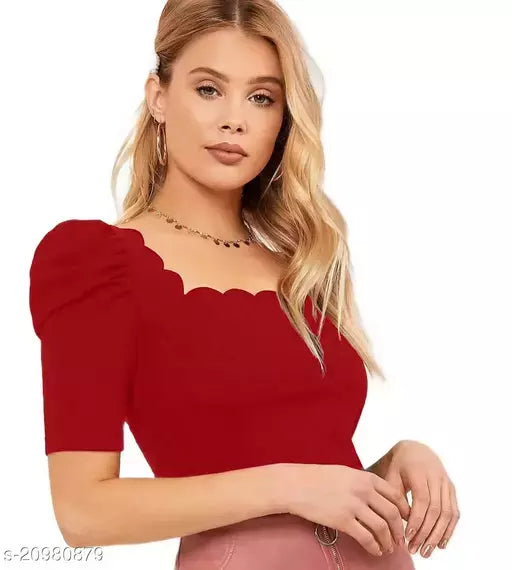 Fancy Feminine Women Tops & Tunics