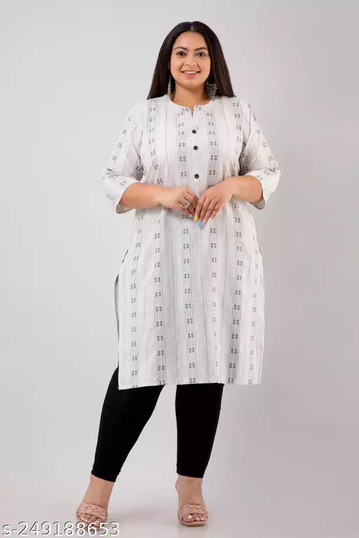 Cotton Big Size Kurtis
