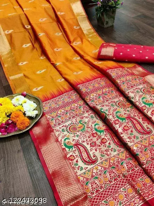 BAARASI SILK SAREE BY VAIDIK ETHNIC