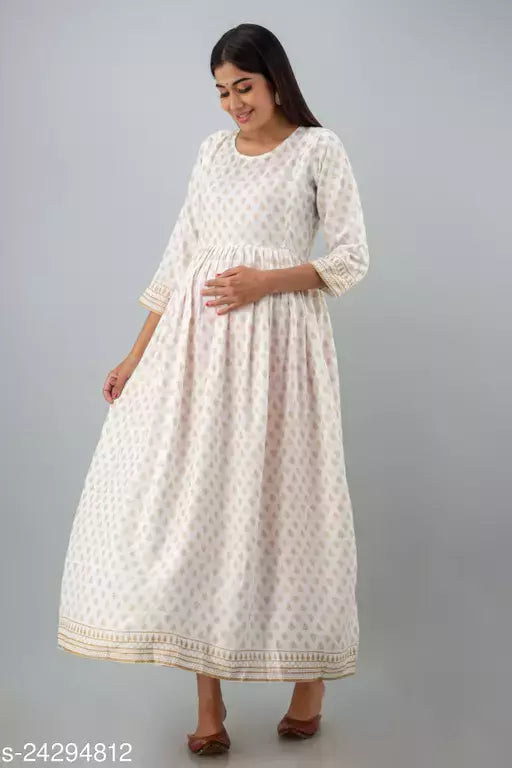 Stylish Latest Women Maternity Dresses