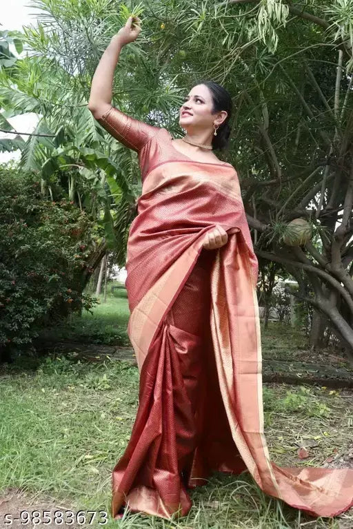 KANJEEVARAM SILK SAREE BY VAIDIK ETHNIC