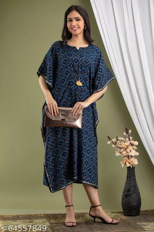 Mialo printed kurti style kaftan.
