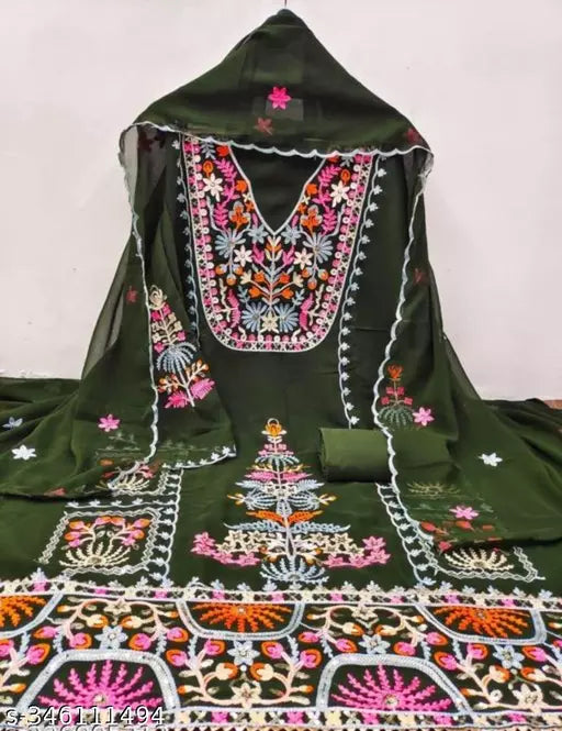 GEORGETTE TRENDING DRESS MATERIAL