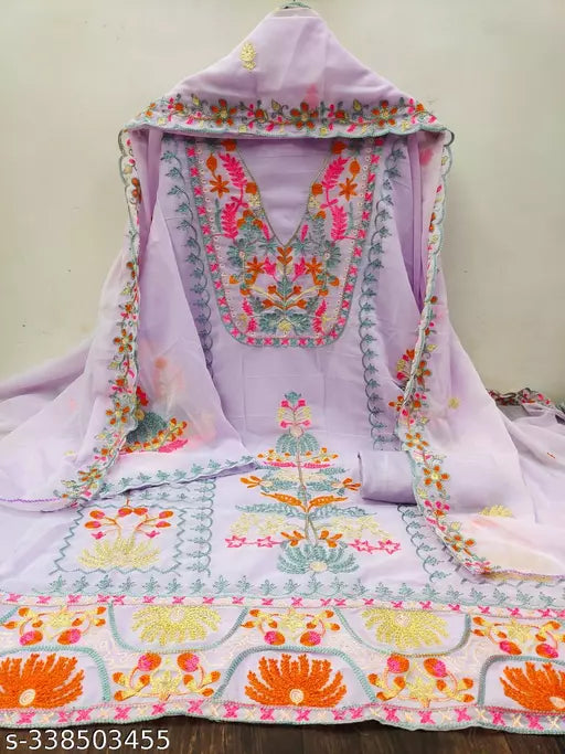 Georgette dress material for womens