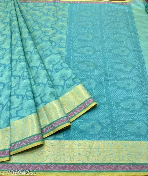 Chanderi Cotton Resham Patola Saree