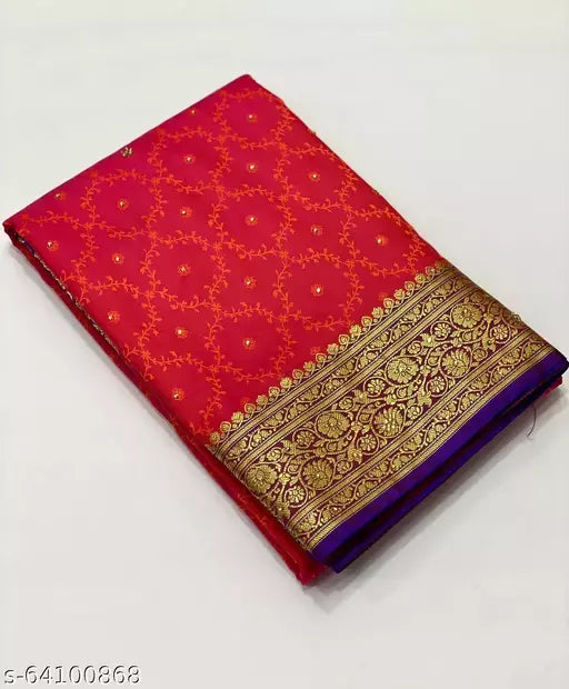 Banarasi Satin Tanchui Saree