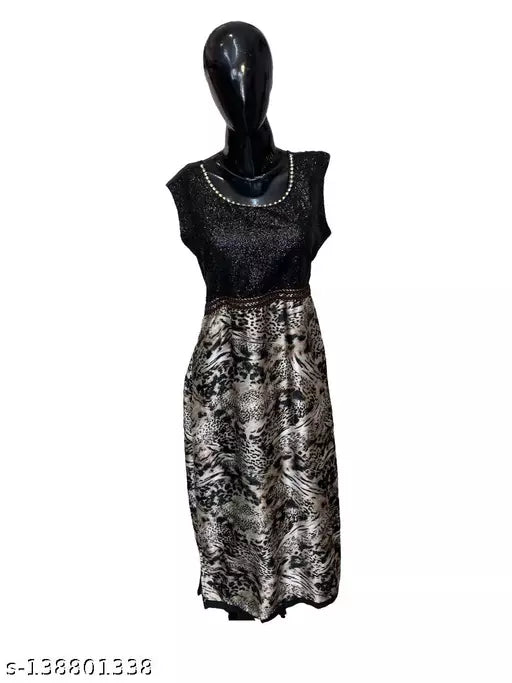 Women Ladies Gown Dress Evening Party Maxi Long