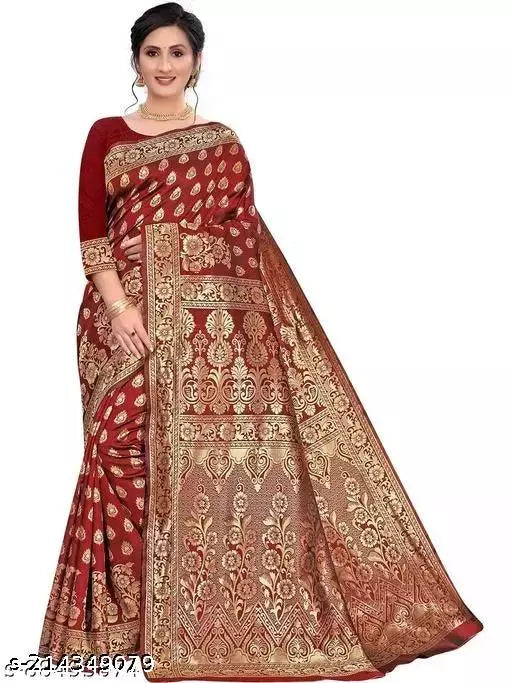 Present the Amazing Stylish Self Design Saree