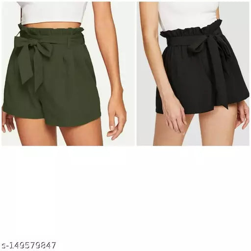 Shorts Combo For Girls & Women