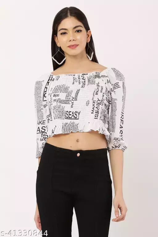 Pretty Feminine Women Tops & Tunics
