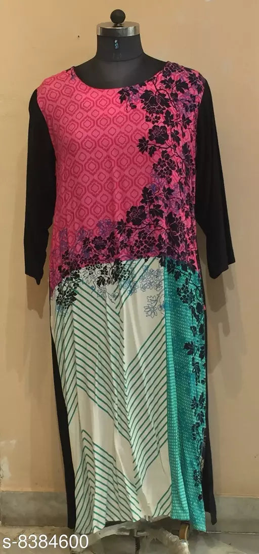 Women's Printed Cotton Kurti