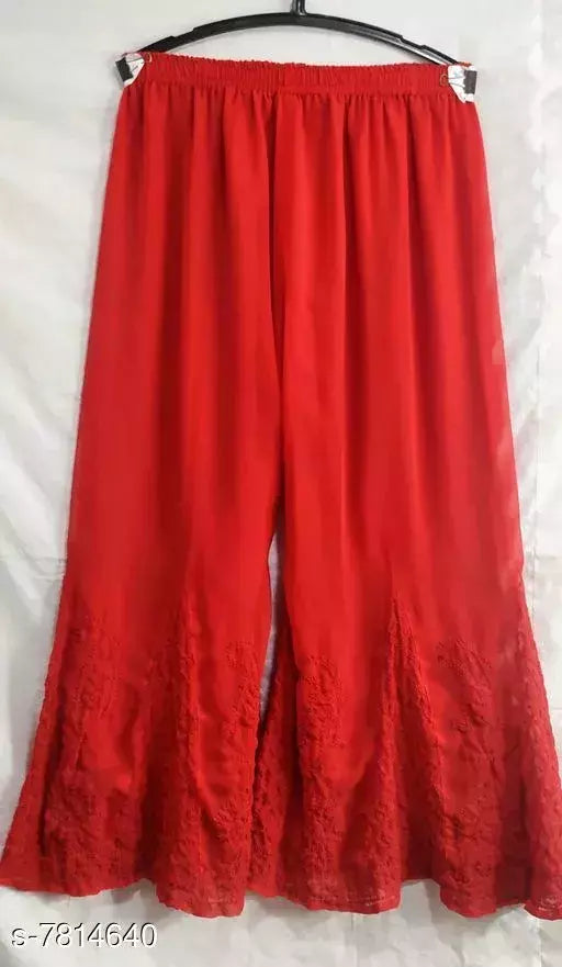Beautiful Women's Georgette With Cotton  Sharara