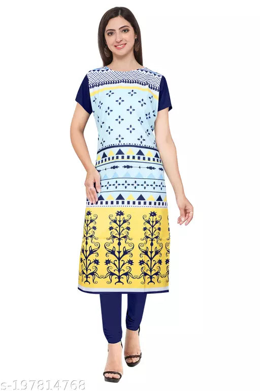 Womens Crepe Kurti