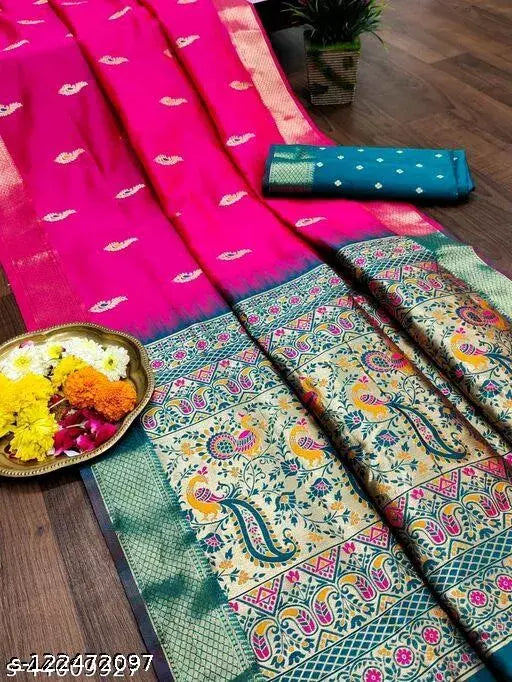 BAARASI SILK SAREE BY VAIDIK ETHNIC