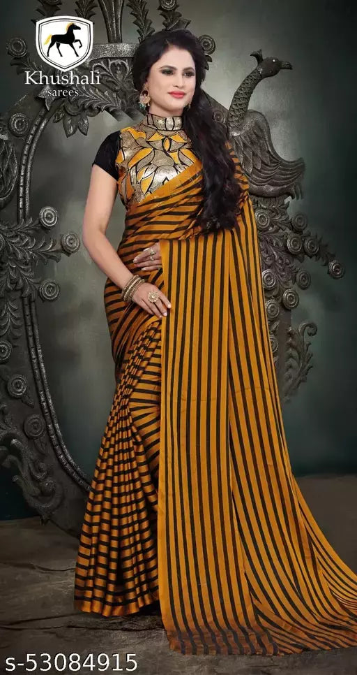 fancy net with hand work saree