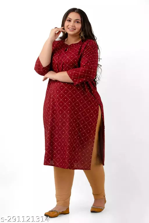 Big Size Rayon Kurti