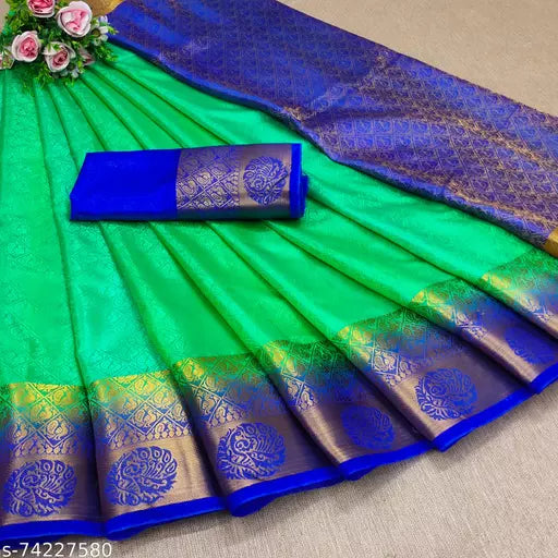 Emboss Silk Saree