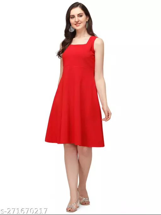 Bodycon Red Dresses For Woman