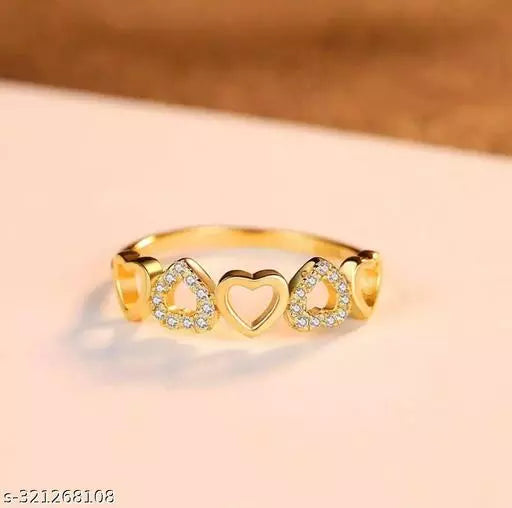 Enchanted Garden: Floral Gemstone Women's Ring for Grils