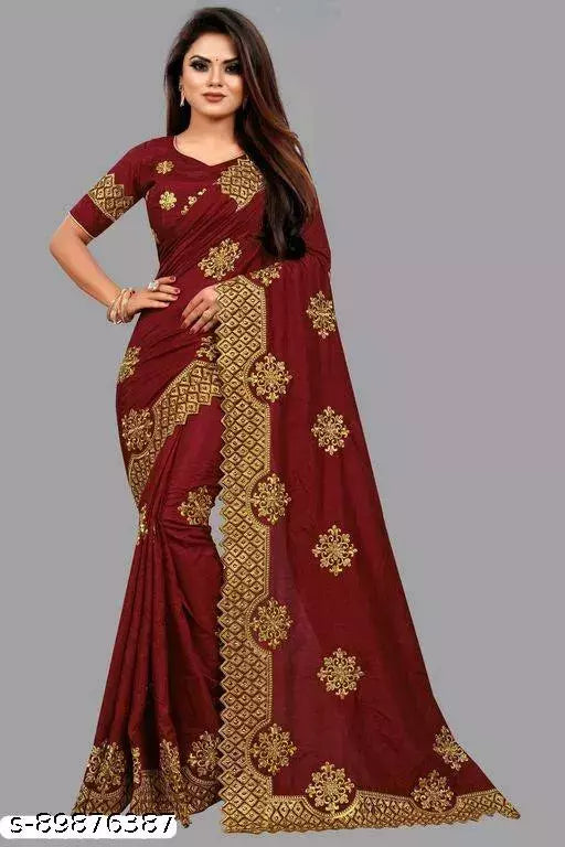 FANCY EMBROIDERY SARI
