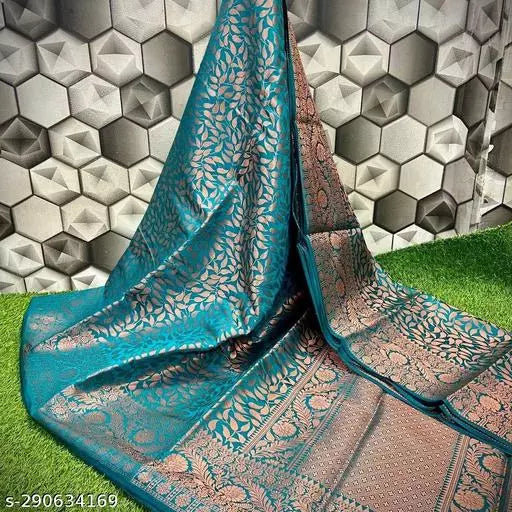 Banarasi Copper Saree