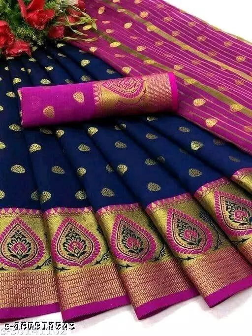 ASHRUTI GORGEOUS FANCY JACQUARD SAREE