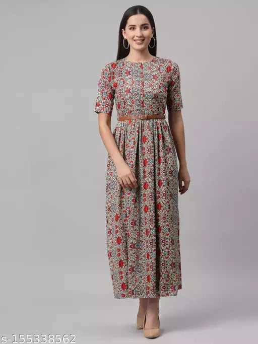 BELT FLORAL PRINT Gowns