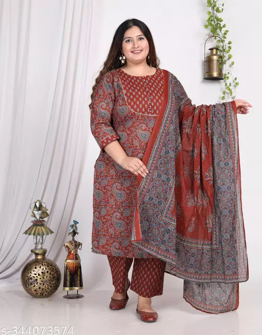 Swasti Woman Kurta set- Cotton kurta set