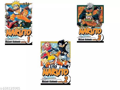 Naruto volume 1 2 3 4 and 5 combo pack