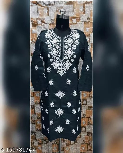 Cotton Computer Kurti Rose.