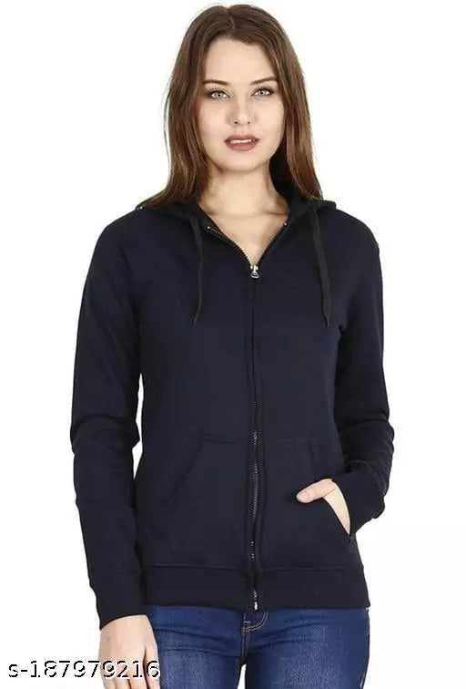 BPT Designer Flish Hood Jacket For Womens Girls